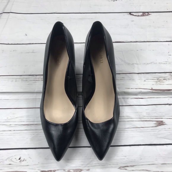 Nine West Shoes - NINE WEST BLACK Size 10M Point Toe HEELS